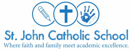 St. John Catholic School Logo